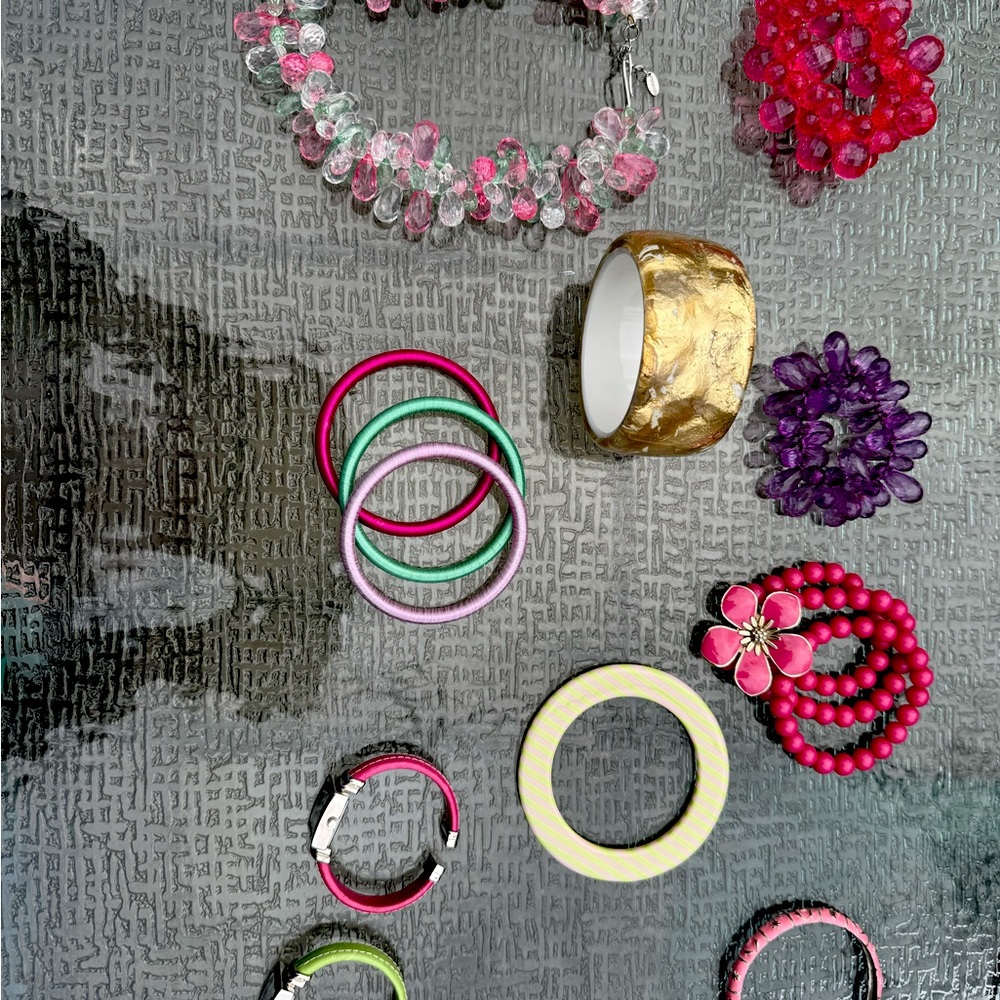 Preppy Jewelry lot braclets,necklace,Orvis watches